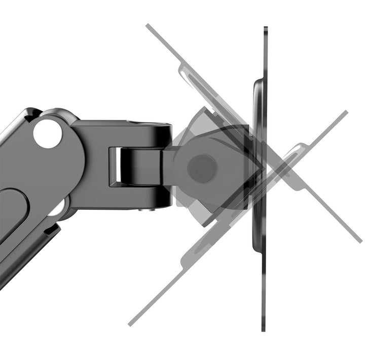 Maclean - Monitorhouder voor 2 monitoren 13"-27" - gasveer - Tot 7kg - MC-861N - Zwart