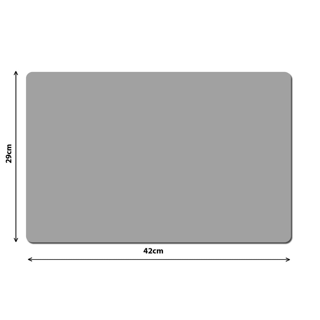 Tafel- of bureaumat, decoratief, vilt, 29x42 cm, eiken, Bertoni