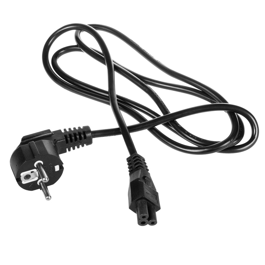 Maclean - Kabel - klaverblad snoer - 3-pins - EU-stekker - 1,5m - MCTV-857