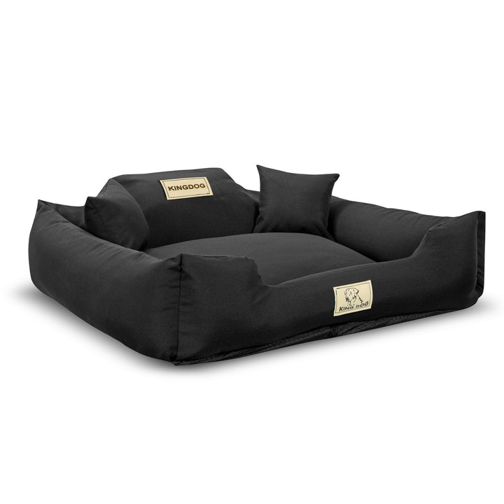 KINGDOG KINMIC75/65CZA hondenbed 75x65 cm zwart