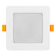 Maclean - Led-paneel - SLIM inbouw - 9W, -Neutraal Wit 4000K - 120*120*26mm - 900lm, MCE373 S