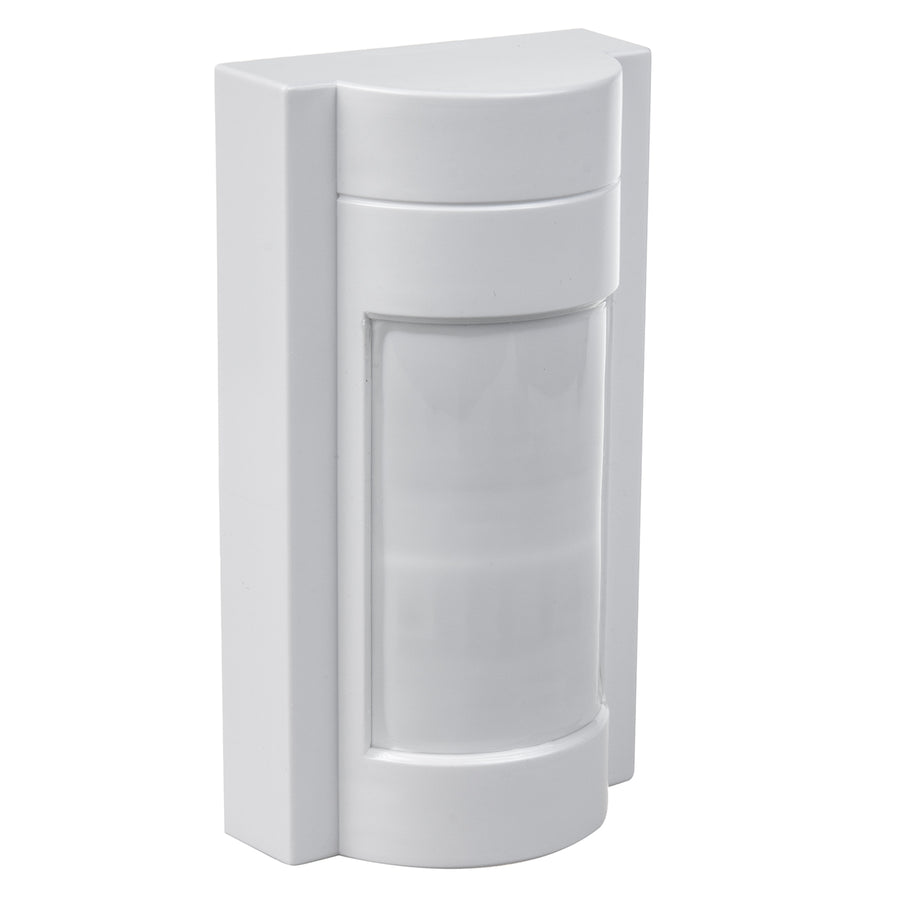 Maclean -  MCE385 PIR bewegingsmelder met bereik tot 12m voor buiten - infrarood - schemersensor - 1200W - IP65 - Wit
