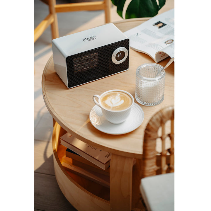 Keramische luchtverhitter met LCD-scherm Adler AD 7746