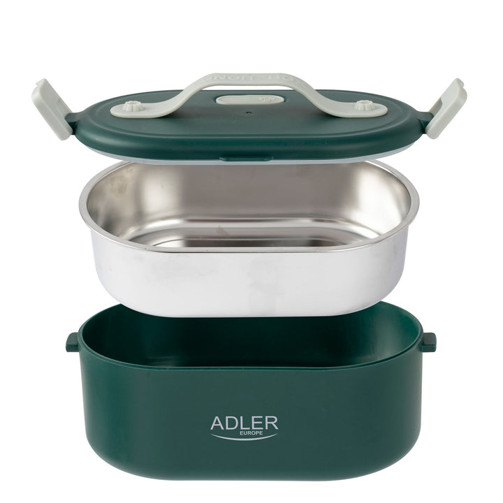 Verwarmde voedselcontainer 0,8 liter Adler AD 4505 groen