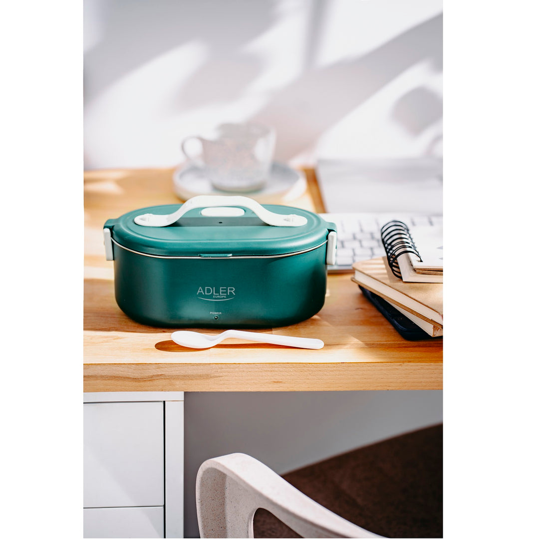 Verwarmde voedselcontainer 0,8 liter Adler AD 4505 groen