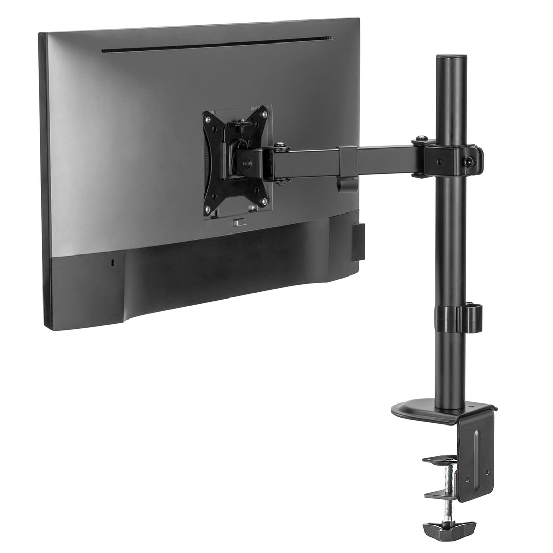 Maclean bureausteun voor LCD-monitor, enkele arm, VESA 75x75 en 100x100, 17-32", 9kg, MC-572N