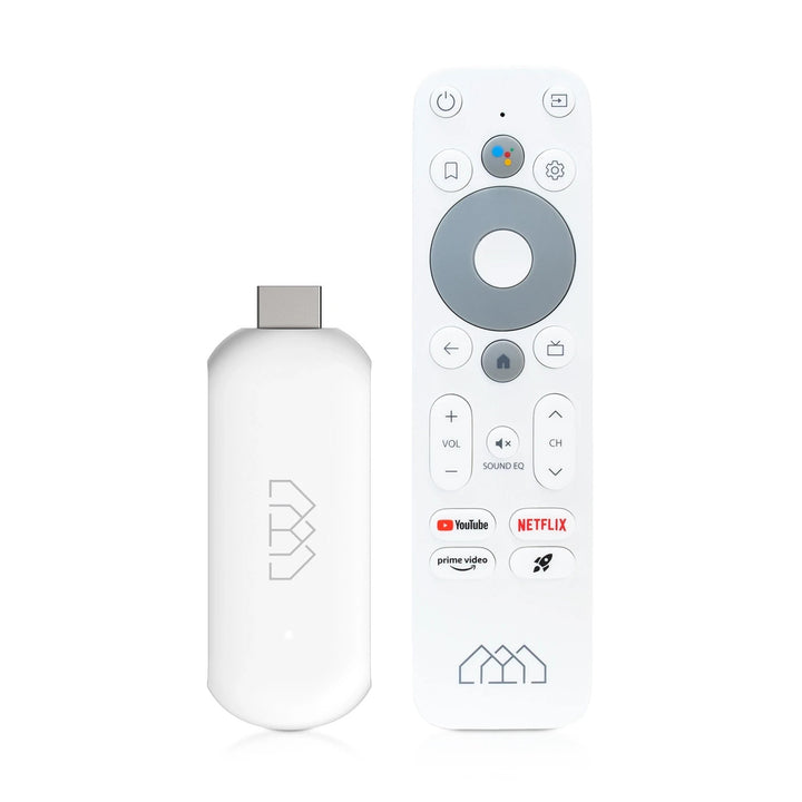 Homatics mediaspeler, Android TV 11, 32 GB, 1 GB RAM, Stick HD