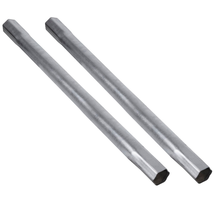 MCTV-932 2x Verzinkt stalen antennemast met mogelijkheid tot verlenging Buisdiameter 40mm, buisdikte 1,5mm (Lengte: 200cm (100 cm + 100cm)) ...