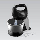 Maestro MR-550 - mixer met roterende kom - 5 snelheden, Turbofunctie - 600W - zwart