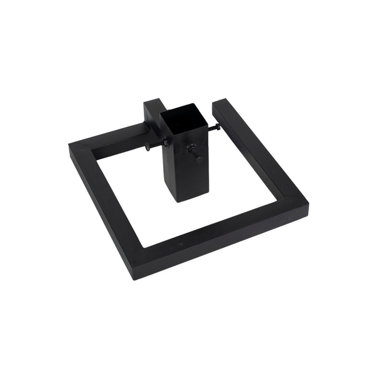 Novatom - Kerstboomvoet / metalen standaard voor kerstboom - 40cm - zwart