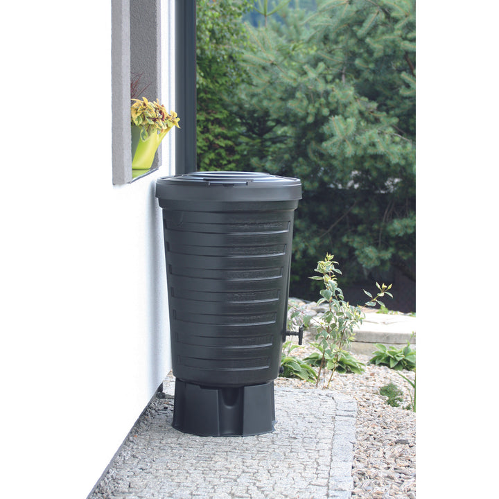 Prosperplast - Raincan regenwatertank - Regenton - 210 liter - zwart