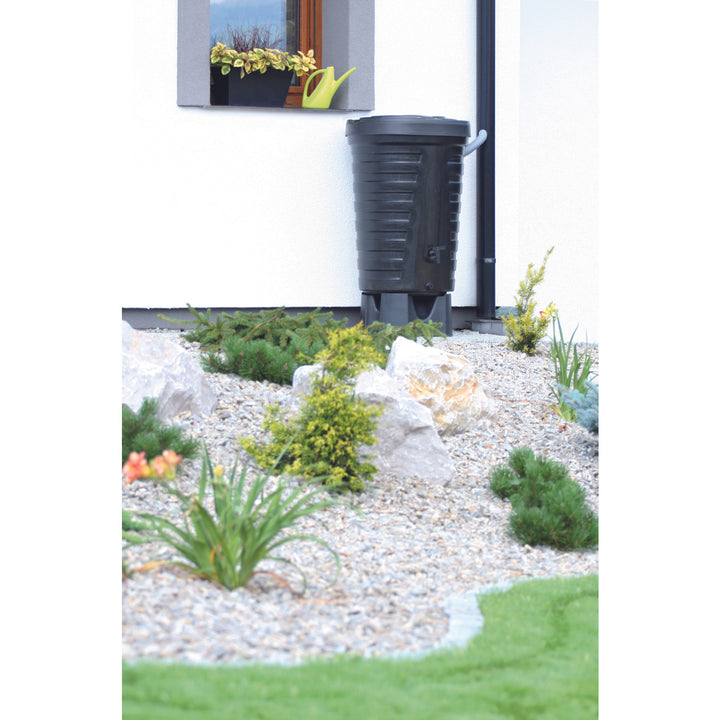 Prosperplast - Raincan regenwatertank - Regenton - 210 liter - zwart
