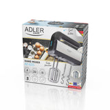 Adler - Handmixer - 5 snelheden - 800W - Turbo-functie AD 4225