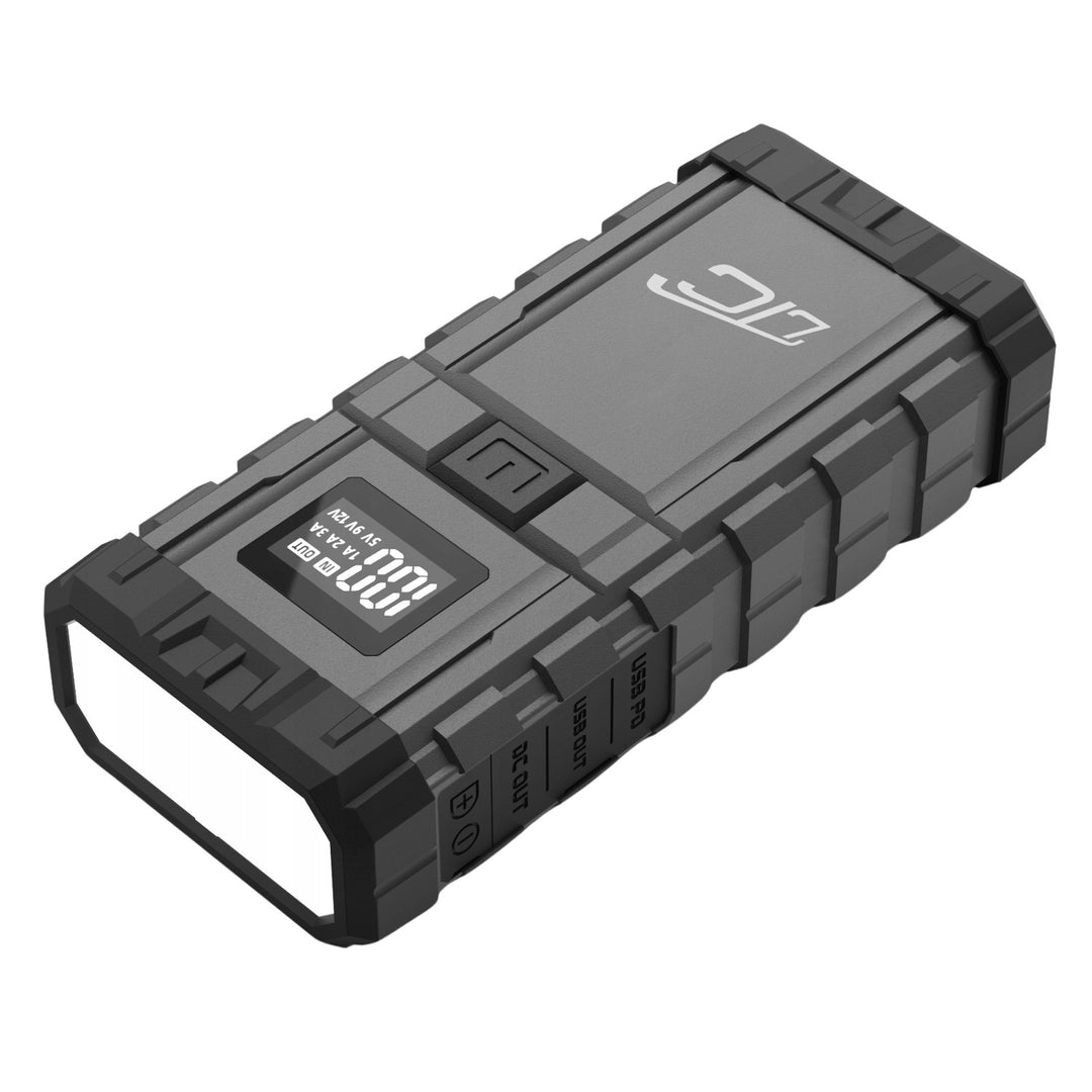 LTC - Jumpstarters - Acculader / Powerbank  - 24000MAH/2500A - QC TYPE-C PD 65W/USB OUT 3A DC 12V
