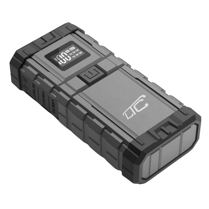 LTC - Jumpstarters - Acculader / Powerbank  - 24000MAH/2500A - QC TYPE-C PD 65W/USB OUT 3A DC 12V