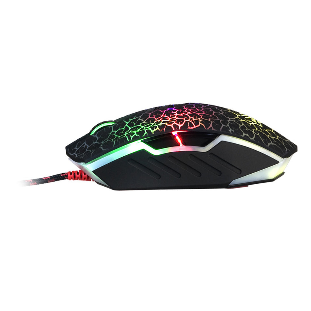 A4Tech Bloody - Muis - USB Type-A - Laser 6200 DPI Ambidextrous - Blazing A70 geactiveerd