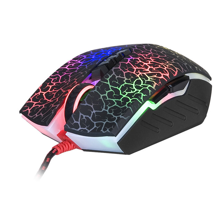 A4Tech Bloody - Muis - USB Type-A - Laser 6200 DPI Ambidextrous - Blazing A70 geactiveerd