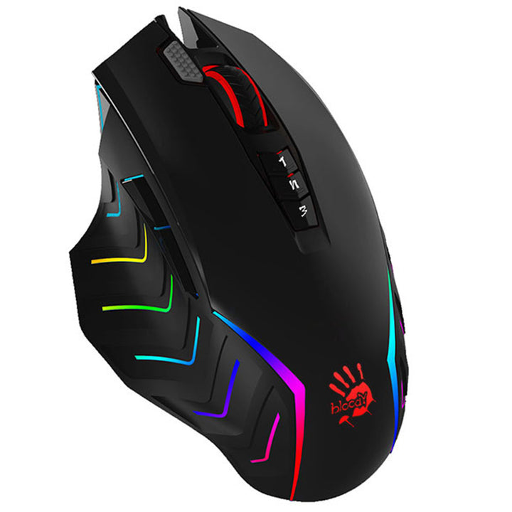 A4TECH Bloody - Gaming muis met USB - 8000 DPI - metalen glijders - J95 RGB Pixart (Geactiveerd)