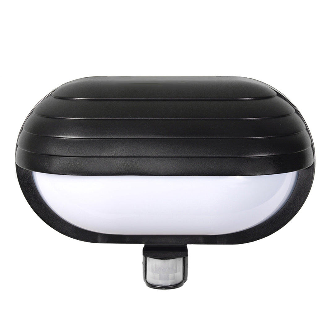 Maclean - Buitenmuur wandlamp met bewegingssensor + 4W LED lamp - max. 60W, 180°