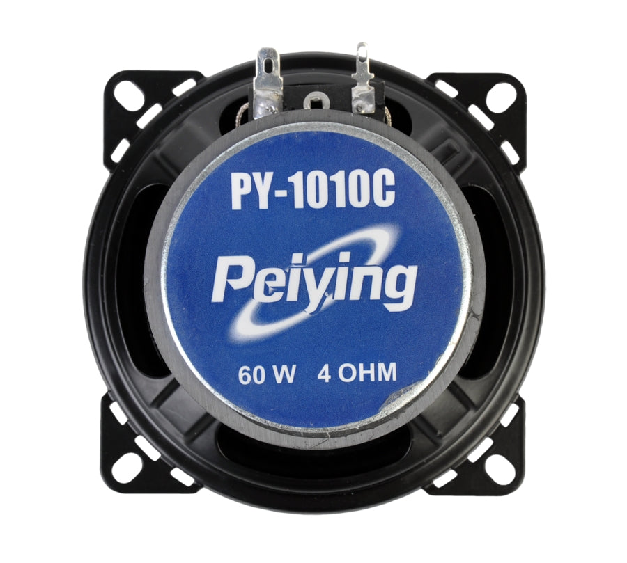 Peiying Auto speakers 4" 60W PY1010C  100 Hz - 20 kHz