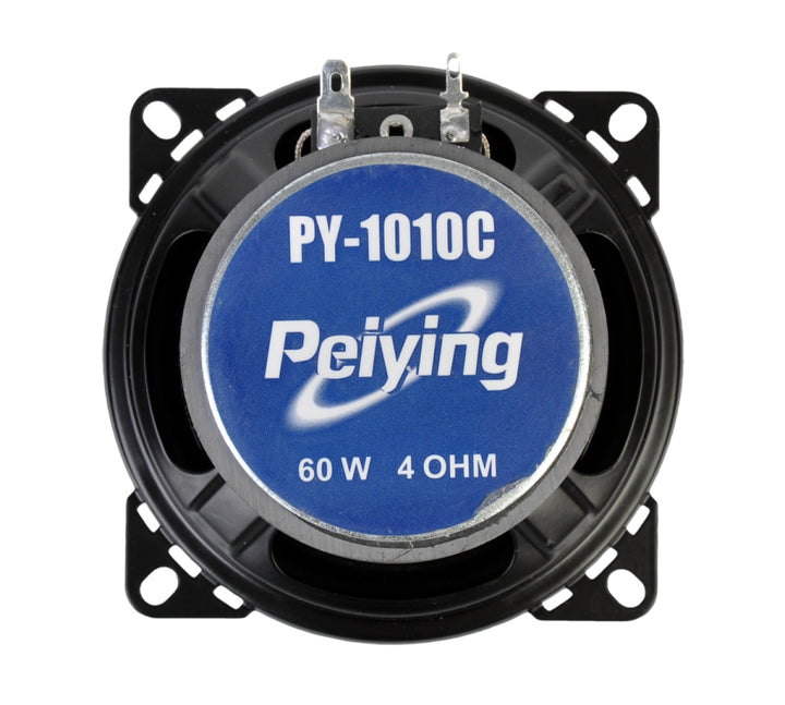 Peiying Auto speakers 4" 60W PY1010C  100 Hz - 20 kHz