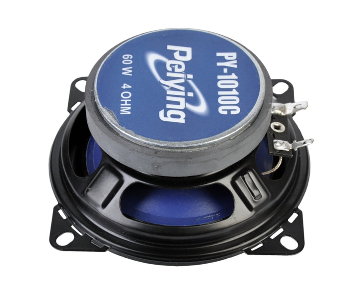 Peiying Auto speakers 4" 60W PY1010C  100 Hz - 20 kHz