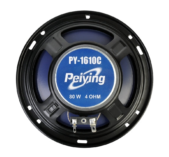 Haut-parleurs de voiture Peiying PY-1610C 6,4" 80 W