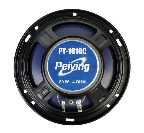 Peiying 6,4-inch 80 W tweeweg autoluidsprekers PY-1610C
